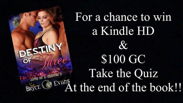 Destiny of Three Giveaway