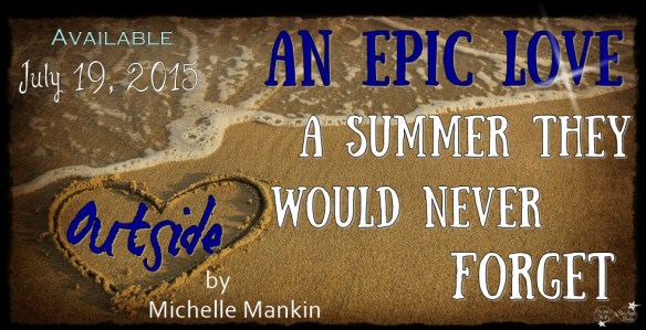 Heart drawn on ocean beach sand.